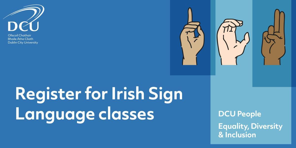 Irish Sign Language Classes 7718